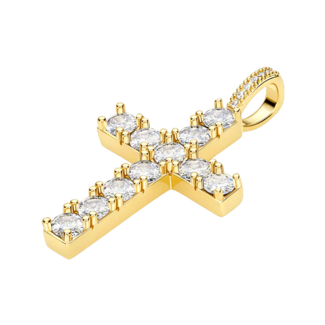 Gold Cross Pendant