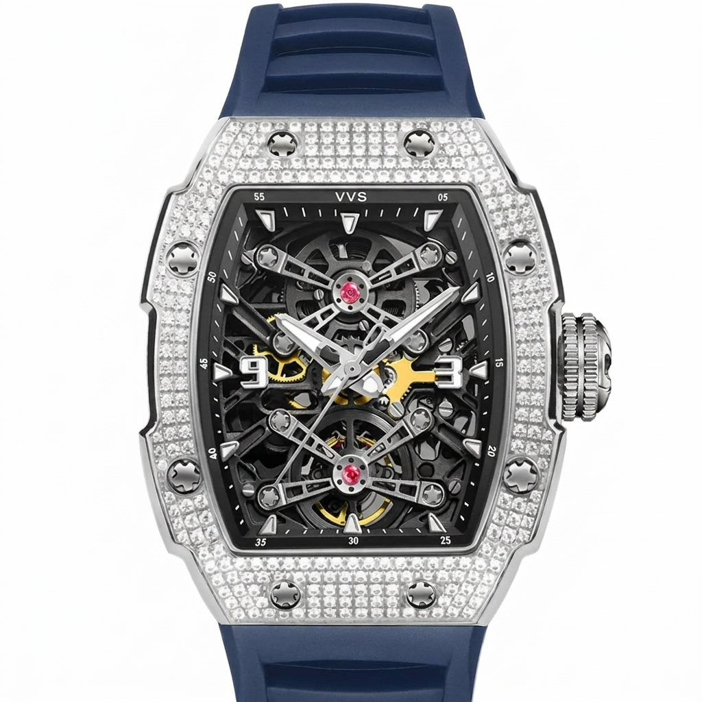 VVS Watches™ Tonneau | Nautilus Ice