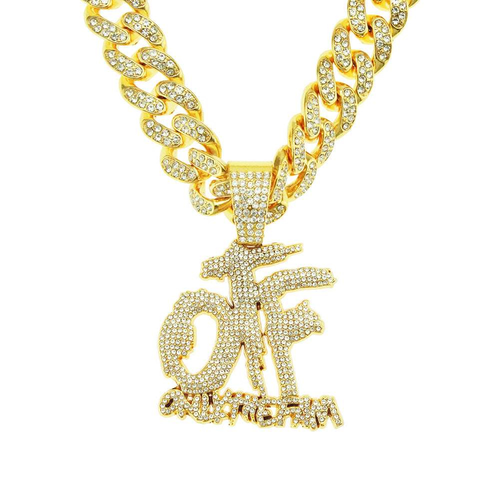 VVS Jewelry Lil Durk OTF "nur die Familie" Replica Cuban Chain