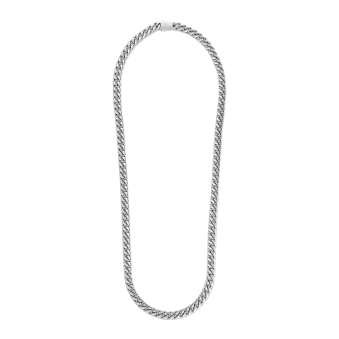 Cuban Link Chain (Silver) - 8mm