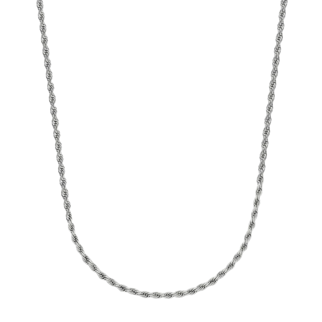 Rope Chain (Silver) - 2mm