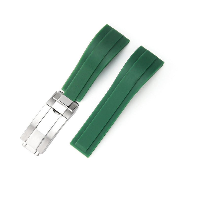 Silicone Rubber Strap for Rolex Submariner, Yacht-Master, Explorer & Daytona - 20mm / 21mm / 22mm