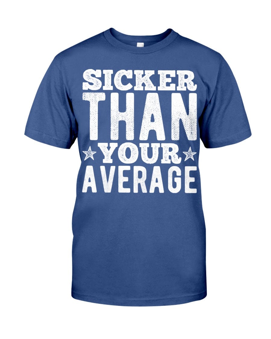 Fuel hip hop jewelry Apparel Gildan Softstyle T-Shirt / Metro Blue / XS Sicker Than Your Average Premium Fit Men's T-shirt
