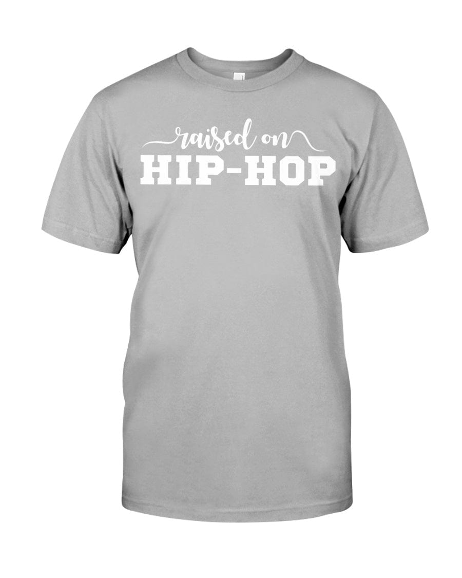 Fuel hip hop jewelry Apparel Gildan Softstyle T-Shirt / Sport Grey / XS Raised On Hip-hop Premium Fit Men's T-shirt