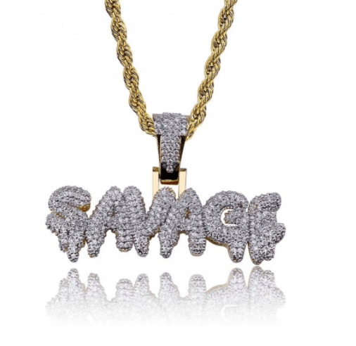 VVS Jewelry hip hop jewelry 30" Frosty Savage Necklace