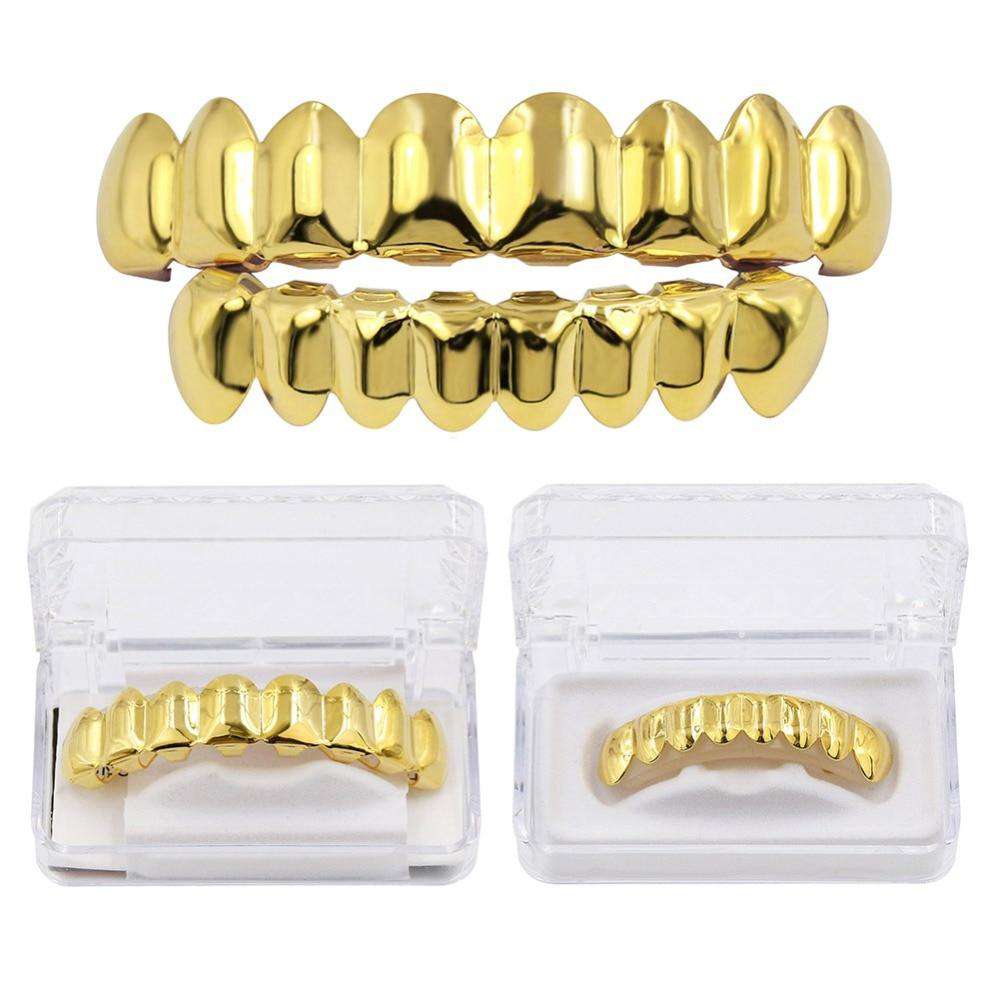 VVS Jewelry hip hop jewelry Gold-color Gold/Silver/Black/Rosegold Grillz