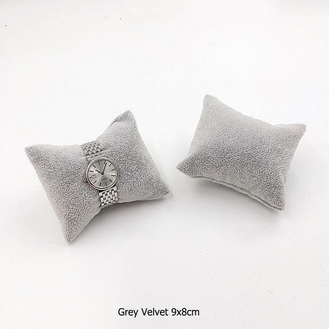 VVS Jewelry hip hop jewelry Grey Velvet S Velvet Bangle & Watch Pillow Cushion