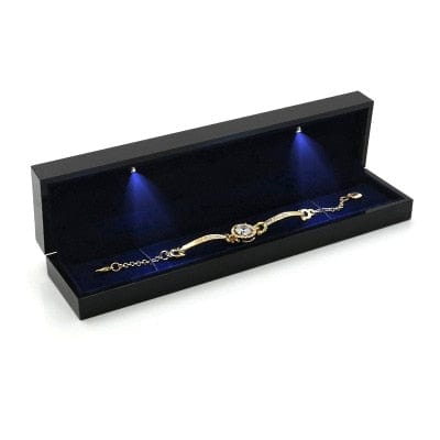 VVS Jewelry hip hop jewelry Necklace box Premium LED Jewelry Gift Box