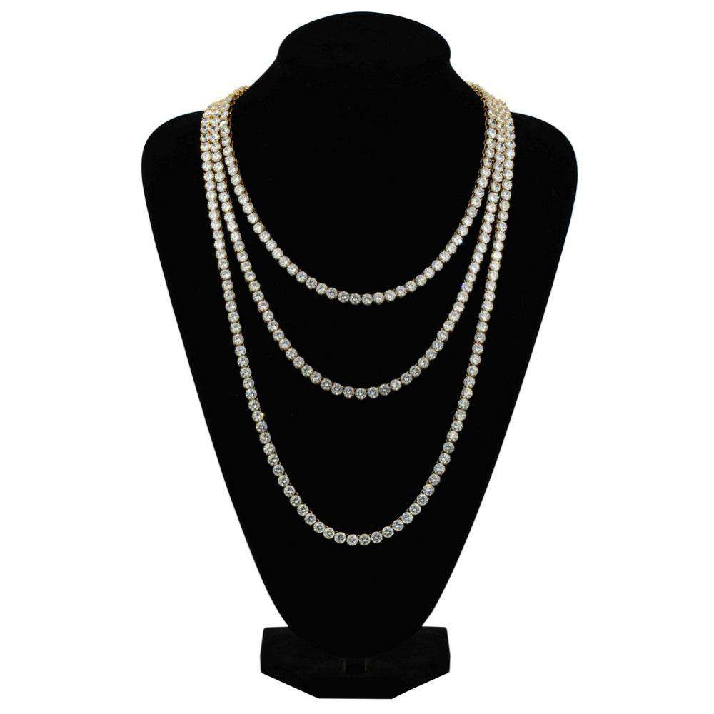 VVS Jewelry hip hop jewelry VVS Jewelry Rapper Tennis Chain - Best Quality + Fast Delivery